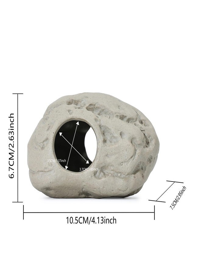 ALEGI Aquarium Rock Cave Decor for Shrimp Cichlid Hiding Breeding (Set 8) - Image 4
